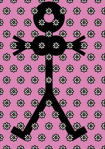 Vrouw met Bloem Iconen